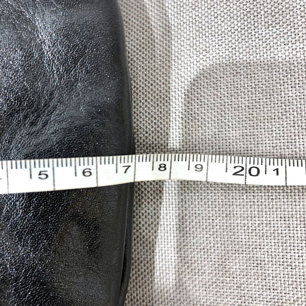 Womens Modern Black Leather Sling Bag Convenient Chest Bag for Women