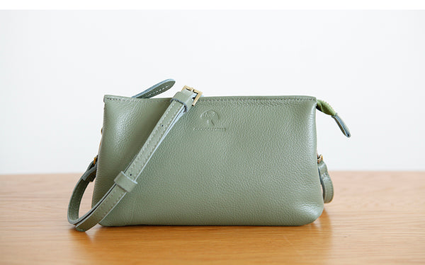 Womens Trendy Shoulder Bags Genuine Leather Crossbody Bags