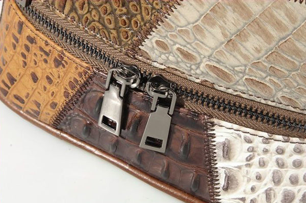 Boho Leather Small Backpack Purses Leather Rucksack Bag For Women Details