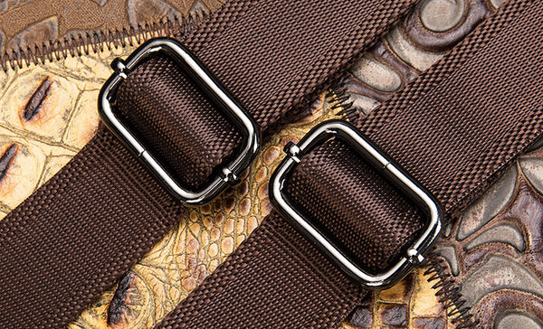 Boho Womens Convertible Leather Backpack Purse Shoulder Bucket Bag