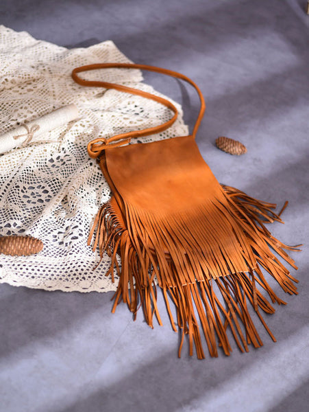 Boho Womens Fringe Crossbody Purse Ladies Shoulder Bag Classy