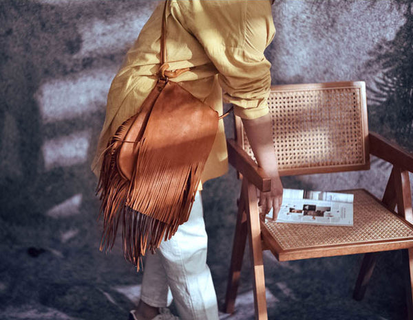 Boho Womens Fringe Crossbody Purse Ladies Shoulder Bag Designer