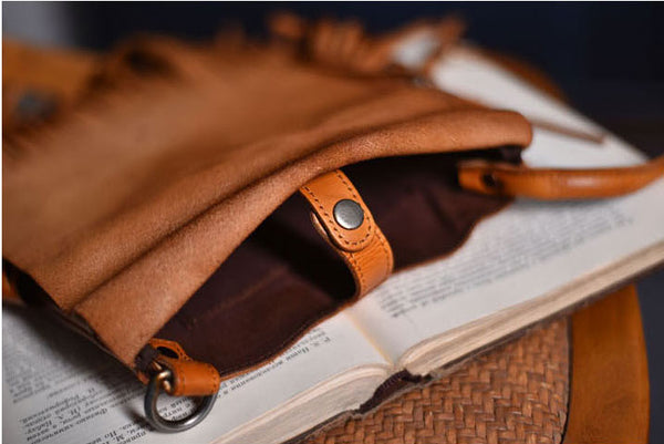 Boho Womens Fringe Crossbody Purse Ladies Shoulder Bag Handmade