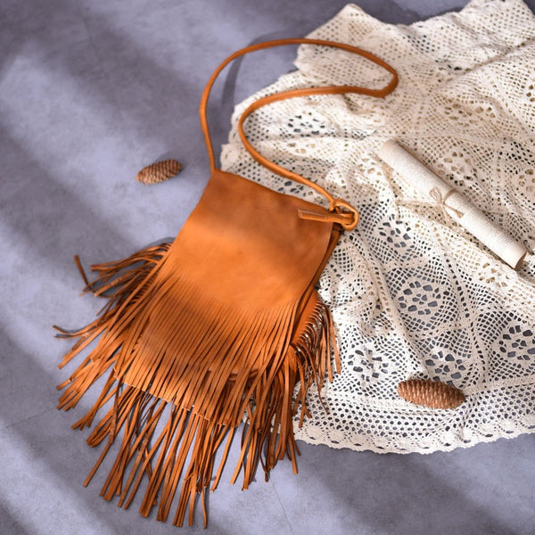 Boho Womens Fringe Crossbody Purse Ladies Shoulder Purse Nice