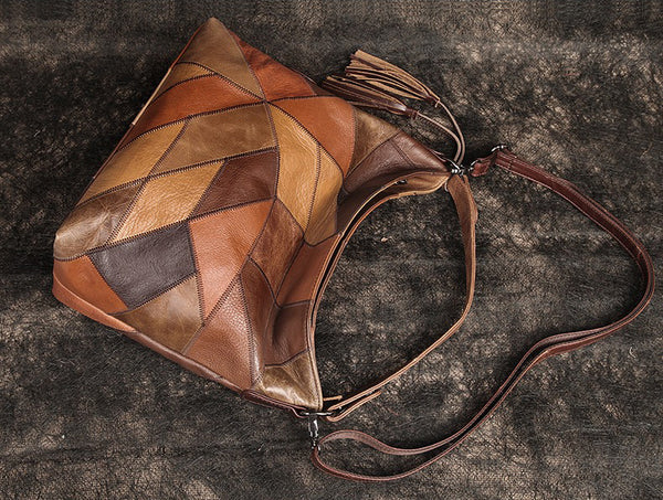 Ladies Genuine Leather Hobo Bags Shoulder Handbags For Women