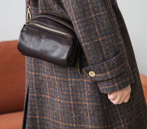 Casual Shoulder Bags For Ladies Soft Leather Crossbody Bag Cute