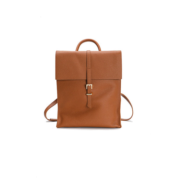 Casual Womens Black Leather Laptop Backpack Bag Leather Women's Backpack Purses Best