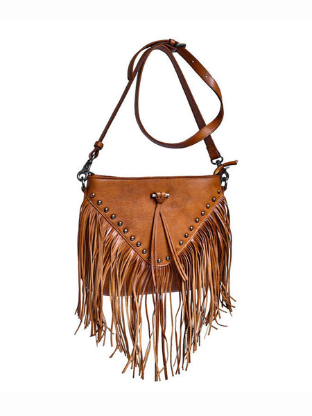 Casual Womens Fringe Crossbody Purse Vintage Boho Bags Chic
