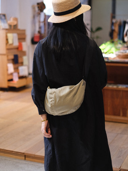 Women’s Nylon Crossbody Bag-Lightweight Water-Resistant Medium Shoulder Bag