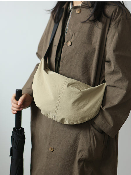 Women’s Nylon Crossbody Bag-Lightweight Water-Resistant Medium Shoulder Bag