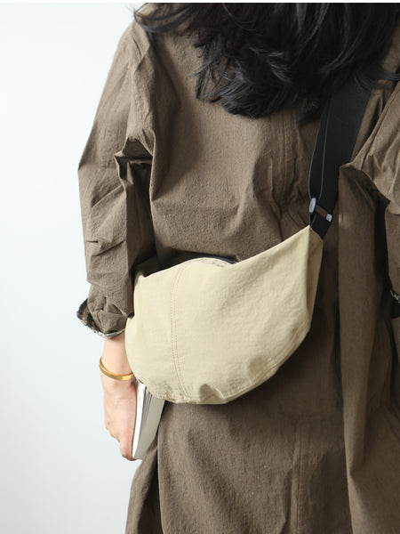 Chic Women's Lightweight Nylon Crossbody Bag Nylon Shoulder Bag