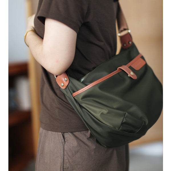 Chic Women's Nylon Crossbody Bag Nylon Shoulder Bags Designer