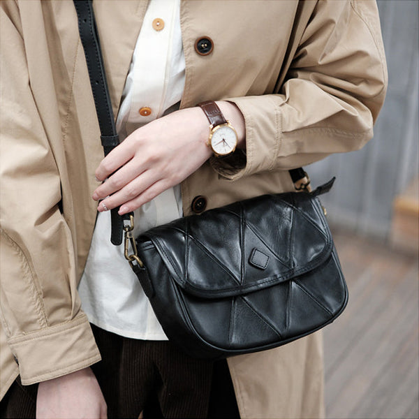 Chic Womens Leather Satchel Bag Leather Crossbody Purse Best