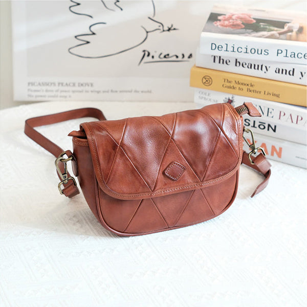 Chic Womens Leather Satchel Bag Leather Crossbody Purse Chic