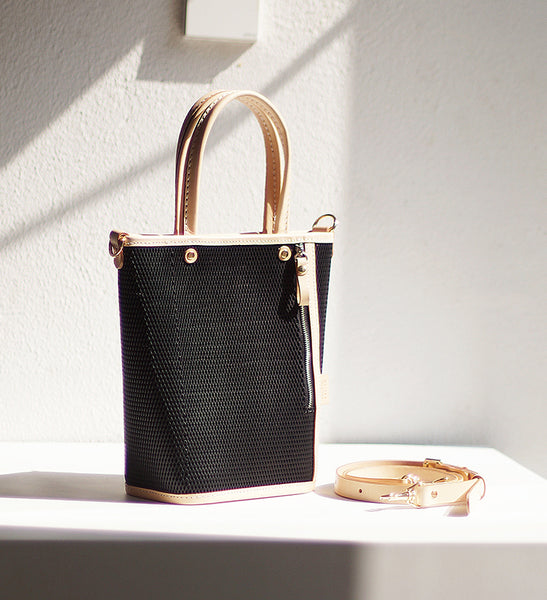 Chic Womens Leather Shoulder Handbags Black Crossbody Bags For Women Cowhide