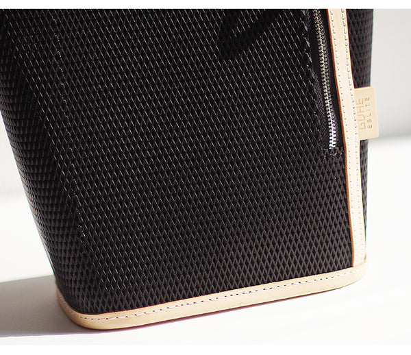 Chic Womens Leather Shoulder Handbags Black Crossbody Bags For Women Durable