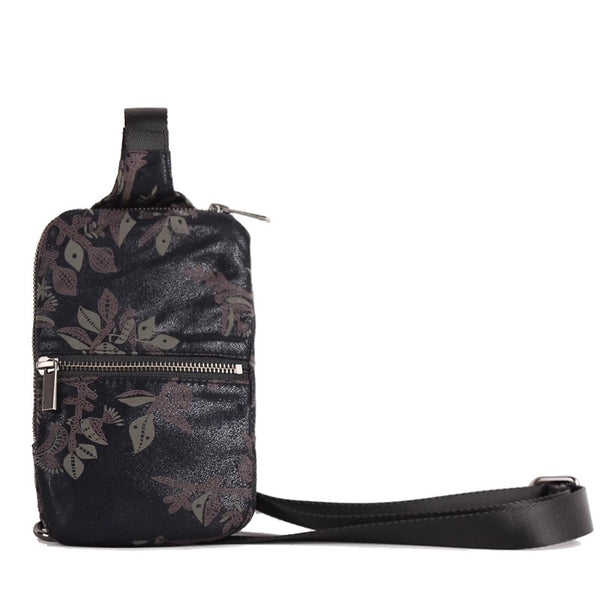 Women's Crossbody Chest Bag Leather Sling Bag For Ladies Classic