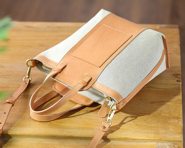 Chic Womens Small Canvas Tote Canvas Shoulder Handbags Fashion