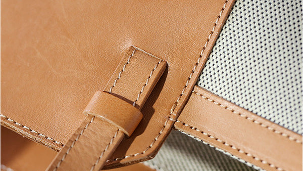 Chic Womens Small Canvas Tote Canvas Shoulder Handbags Handmade