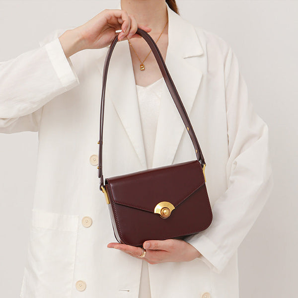 Chic Womens Small Crossbody Bags For Women Shoulder Purse Cowhide