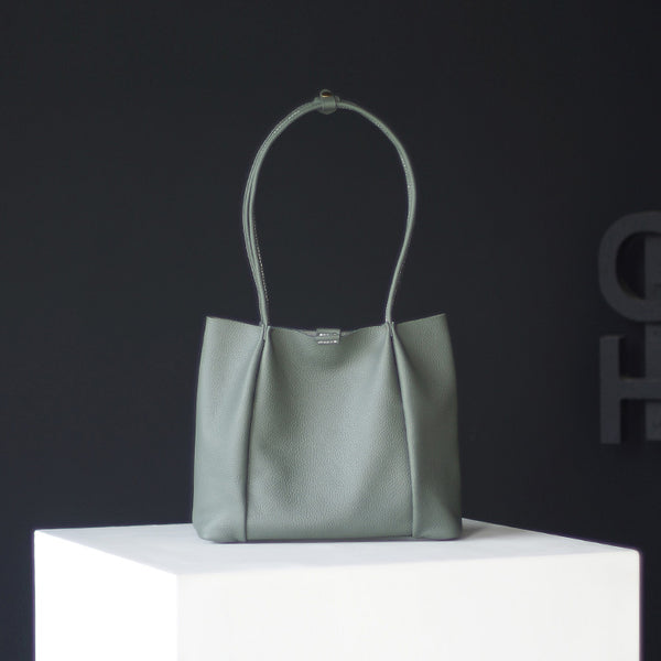 Chic Womens Small Leather Tote Bag Soft Leather Tote Handbags Affordable