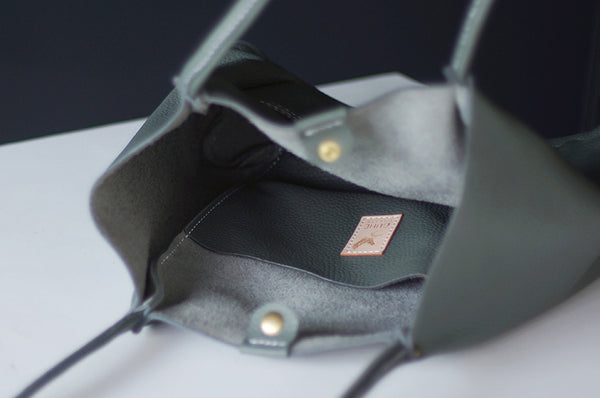 Chic Womens Small Leather Tote Bag Soft Leather Tote Handbags Capacity