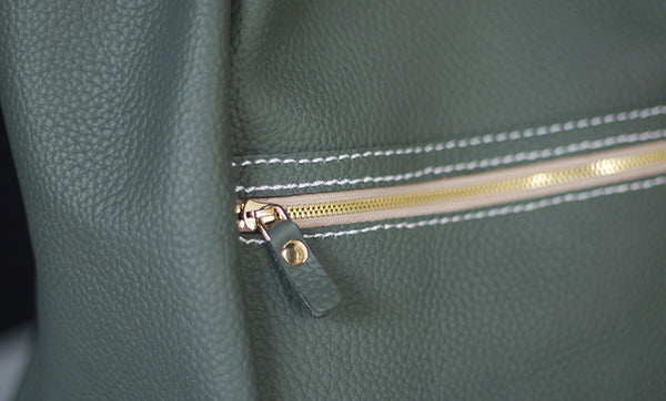 Chic Womens Small Leather Tote Bag Soft Leather Tote Handbags Details