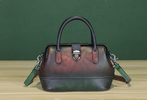 Classic Ladies Leather Over The Shoulder Bag Small Crossbody Bags For Women
