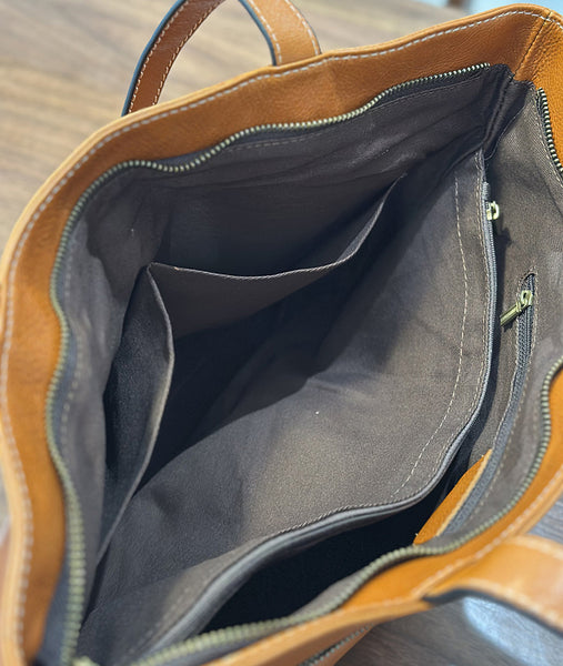 Classic Large Leather Tote Bag for Women Top Grain Cowhide Shoulder Purse Capacity