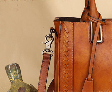 Classy-Ladies-Small-Leather-Tote-Bag-Top-Handle-Handbag-For-Women-Details