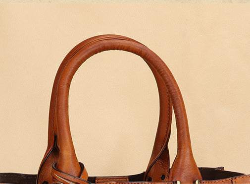 Classy-Ladies-Small-Leather-Tote-Bag-Top-Handle-Handbag-For-Women-Durable