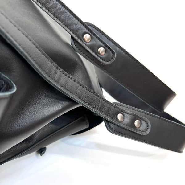 Cool Ladies Genuine Leather Drawstring Backpack Bag Leather Rucksack Purse For Women Details