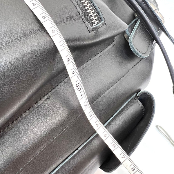 Cool Ladies Genuine Leather Drawstring Backpack Bag Leather Rucksack Purse For Women Durable