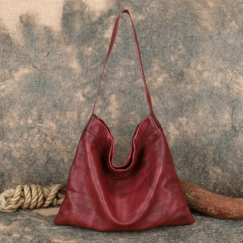 Cool-Womens-Boho-Tote-Bags-Black-Leather-Shoulder-Bag-Casual