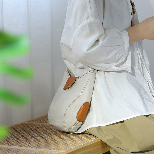 Cute Womens Canvas Crossbody Purse Small Shoulder Bags For Women Beautiful