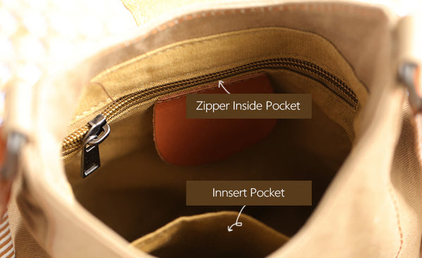 Cute Womens Canvas Crossbody Purse Small Shoulder Bags For Women Capacity