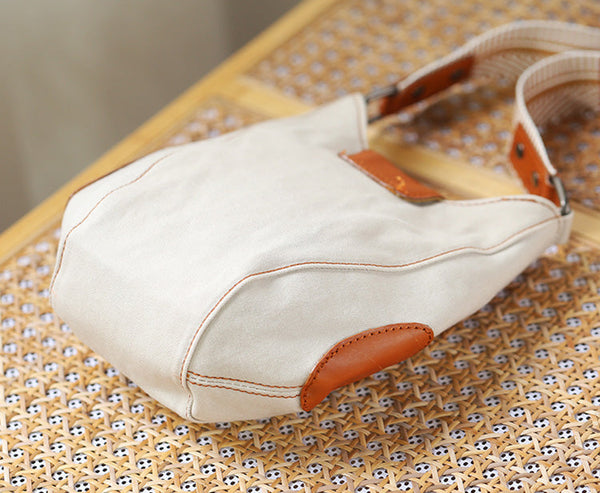 Cute Womens Canvas Crossbody Purse Small Shoulder Bags For Women Elegant