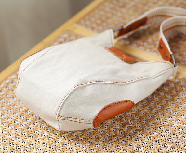 Cute Womens Canvas Crossbody Purse Small Shoulder Bags For Women Elegant
