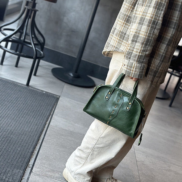 Cute Womens Genuine Leather Shoulder Bag Small Leather Crossbody Bag Cool