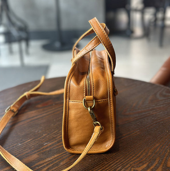 Cute Womens Genuine Leather Shoulder Bag Small Leather Crossbody Bag Cowhide