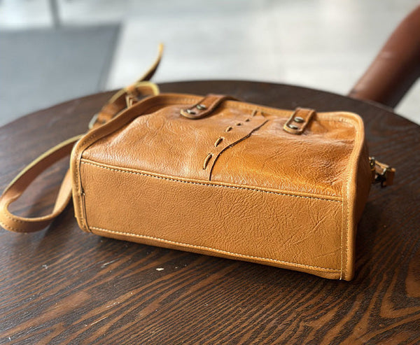 Cute Womens Genuine Leather Shoulder Bag Small Leather Crossbody Bag Cute