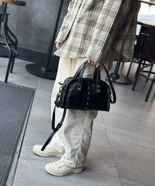 Cute Womens Genuine Leather Shoulder Bag Small Leather Crossbody Bag Functional