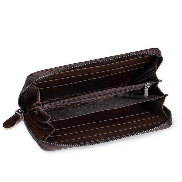 Cute Womens Leather Clutch Wallet Genuine Leather Purse For Ladies Details