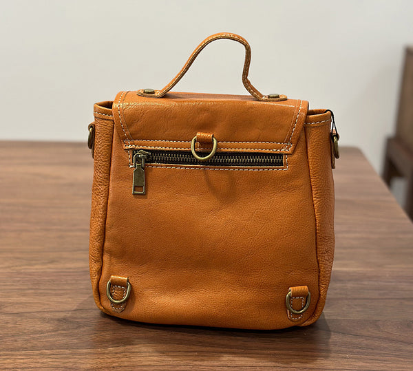 Cute Womens Mini Leather Backpack Bag Small Over The Shoulder Purse Fashion