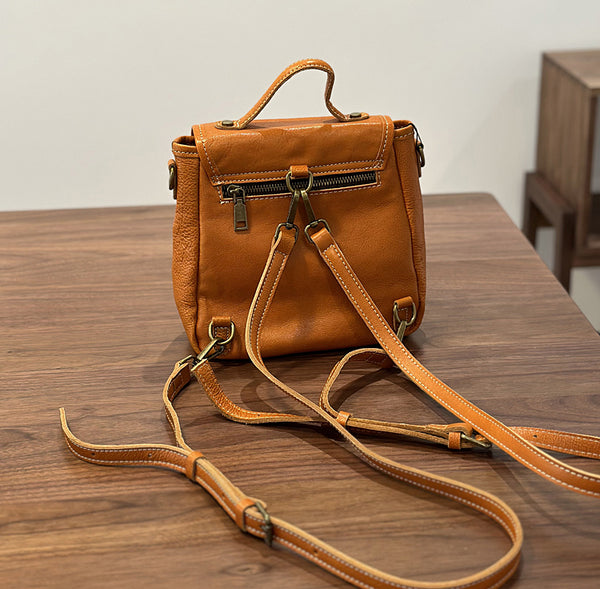 Cute Womens Mini Leather Backpack Bag Small Over The Shoulder Purse Original