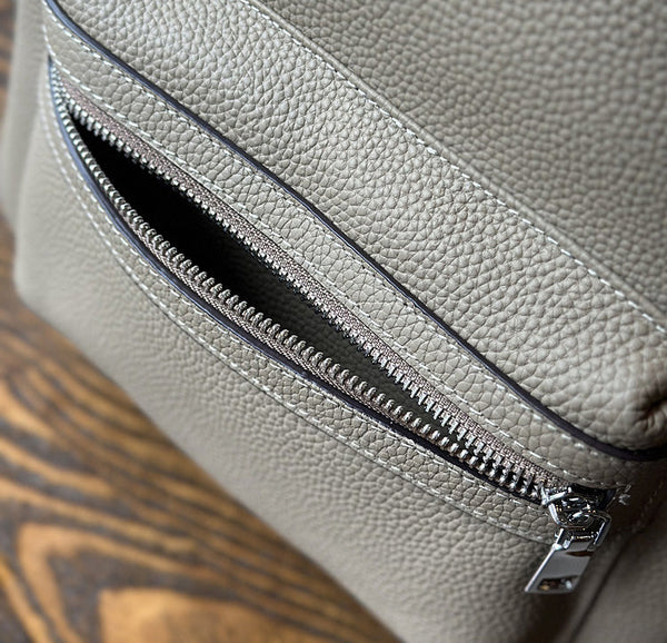 Cute Womens Small Leather Rucksack Ladies Small Leather Backpack Details