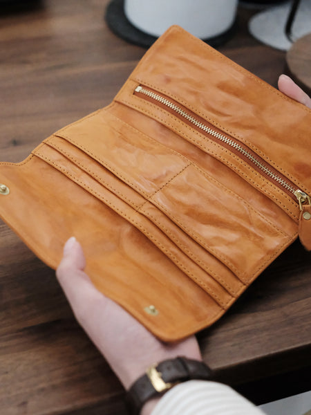 Elegant Women's Wallet With Coin Purse Genuine Leather Wallets For Ladies Cool
