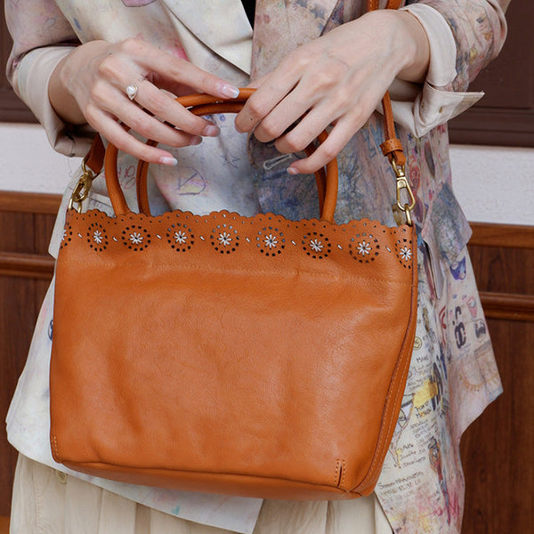 Elegant Womens Leather Shoulder Handbags Black Crossbody Bags For Women Beautiful