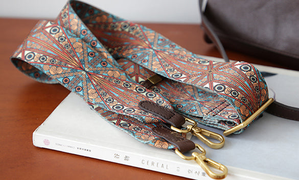 Genuine Leather Baguette Shoulder Bag for Women Vintage Underarm Purse with Detachable Straps Designer