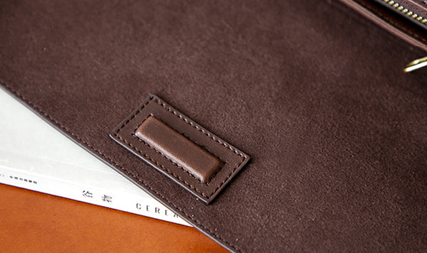 Genuine Leather Baguette Shoulder Bag for Women Vintage Underarm Purse with Detachable Straps Details